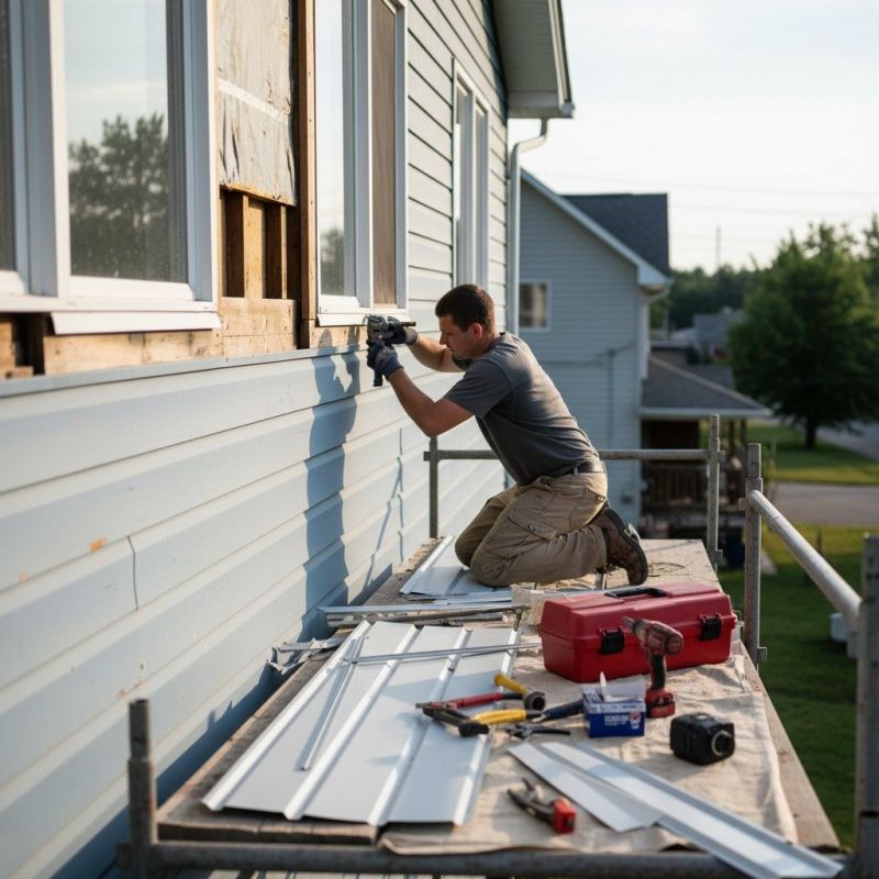 Aluminium Siding Installation in Woodstock, GA