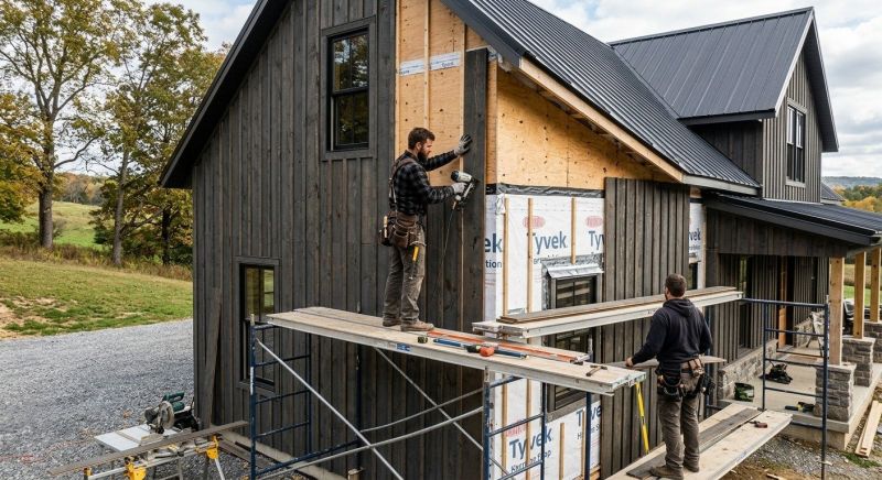 Barn Siding Installation in Pickens County, GA