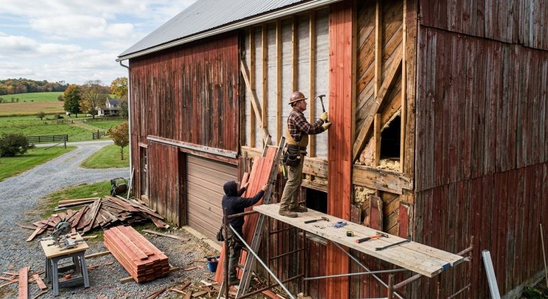 Barn Siding Replacement in Calhoun, GA