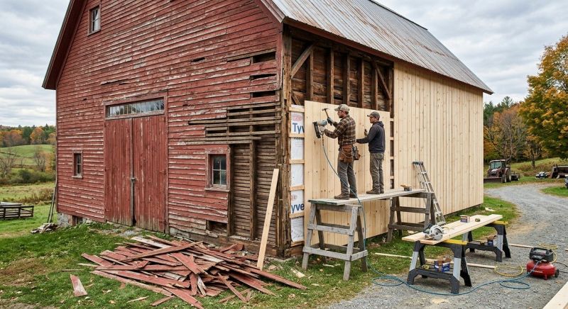 Barn Siding Replacement in Ellijay, GA