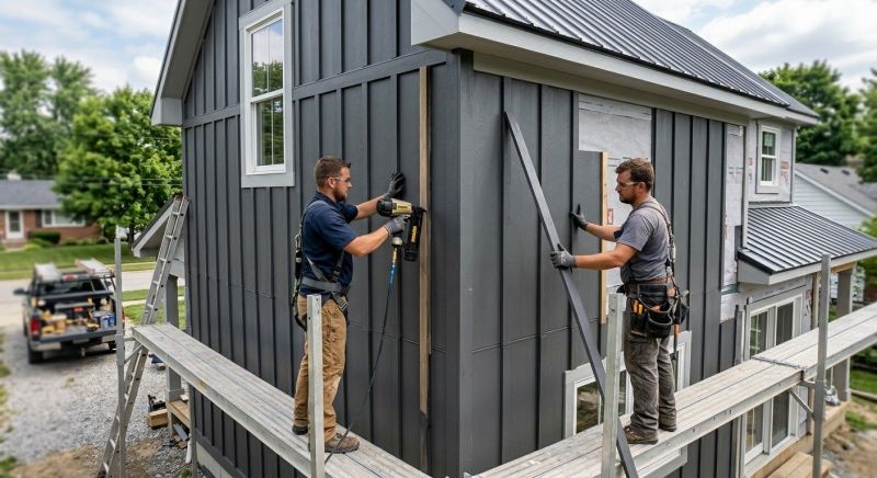 Batten Siding Installation in Canton, GA