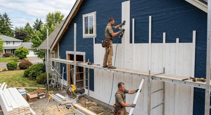 Batten Siding Installation in Pickens County, GA