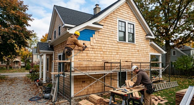 Cedar Siding Installation in Canton, GA
