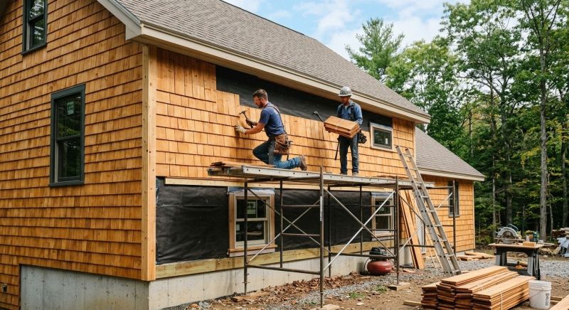 Cedar Siding Installation in Ellijay, GA