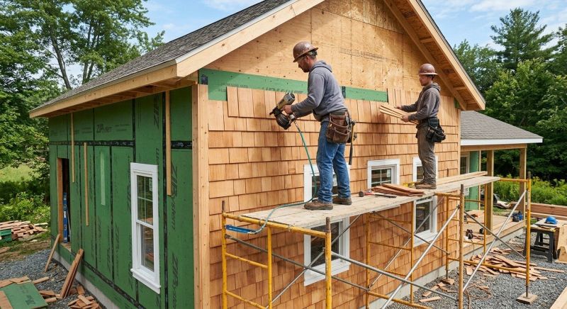 Cedar Siding Installation in Pickens County, GA