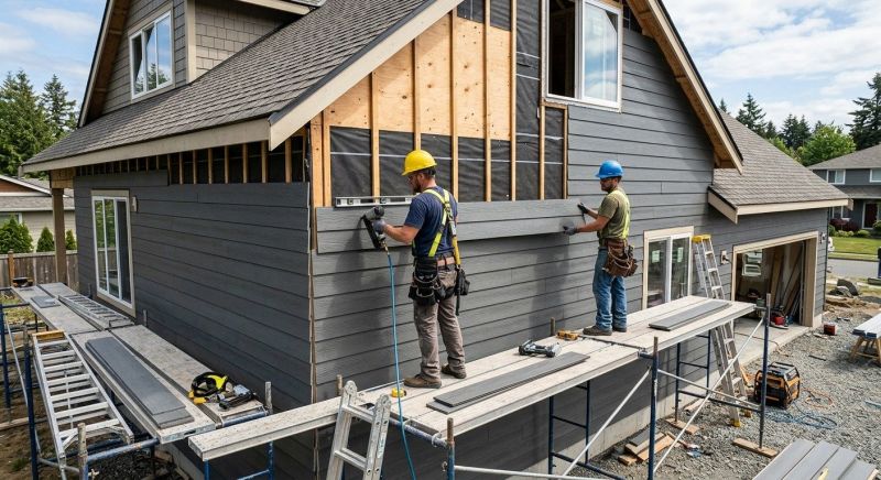 Cement Siding Installation in Canton, GA