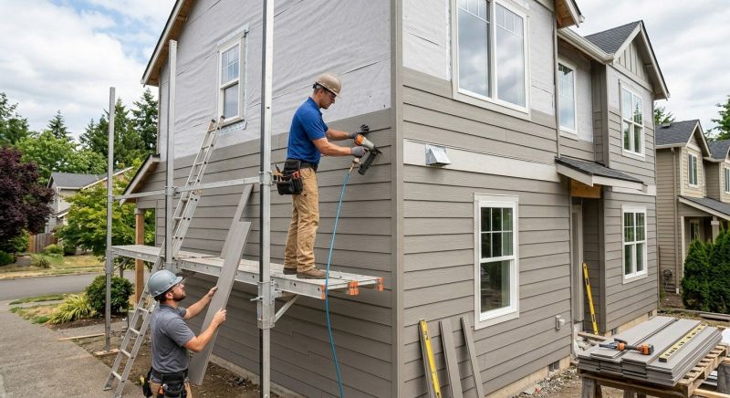 Cement Siding Installation in Canton, GA