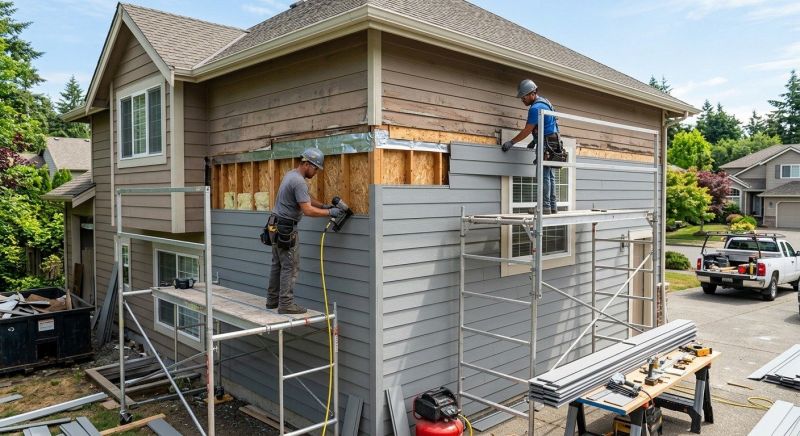Cement Siding Replacement in Canton, GA