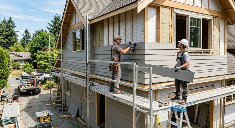 Cement Siding Replacement in Cumming, GA