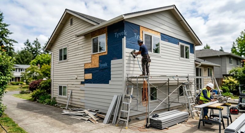 Cement Siding Replacement in Woodstock, GA