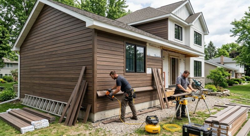 Composite Siding Installation in Calhoun, GA