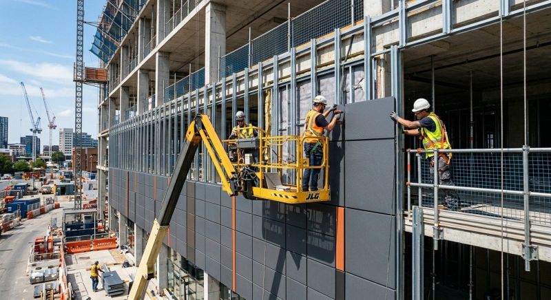 Facade Cladding Installation in Jasper, GA