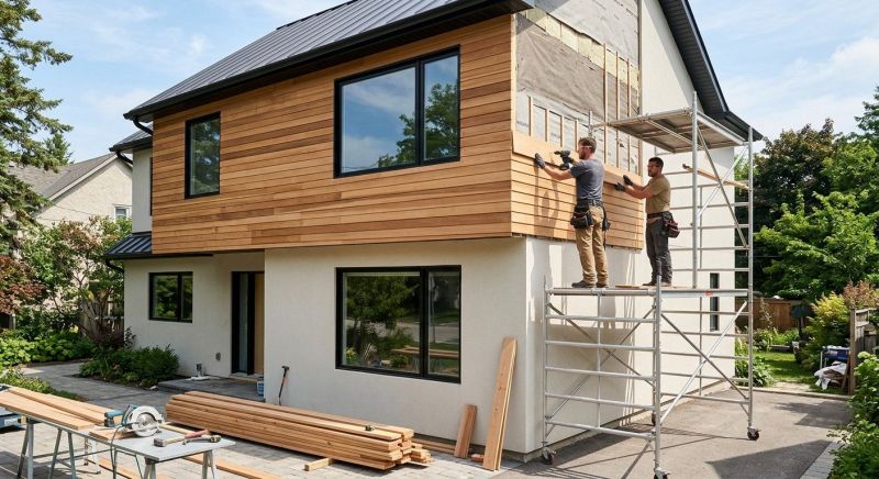 Faux Wood Siding Installation in Adairsville, GA