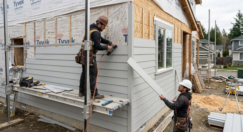 Fiber Siding Installation in Canton, GA