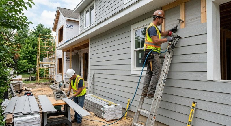Fiber Siding Installation in Canton, GA