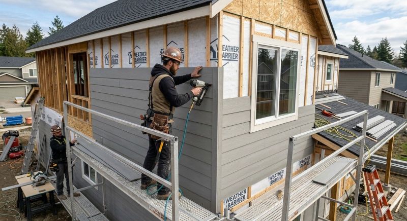 Fiber Siding Installation in Jasper, GA