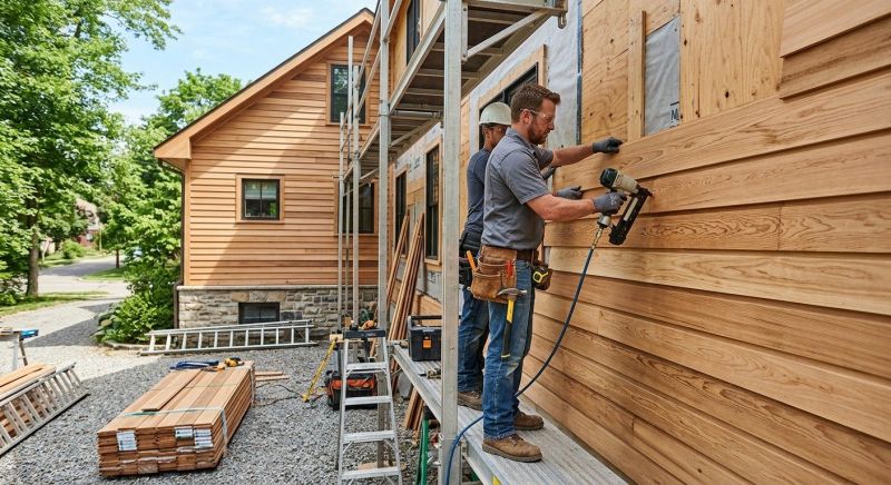 Hardwood Siding Installation in Calhoun, GA