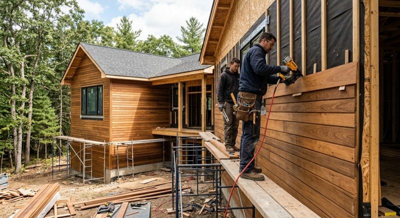 Hardwood Siding Installation in Ellijay, GA