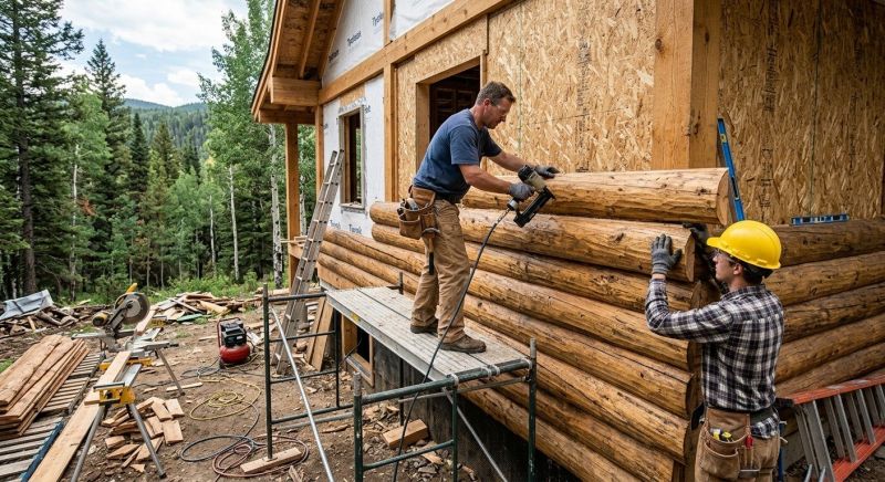 Log Siding Replacement in Jasper, GA