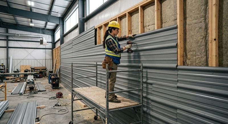 Metal Paneling Installation in Jasper, GA