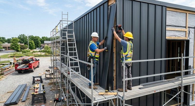 Metal Siding Installation in Adairsville, GA