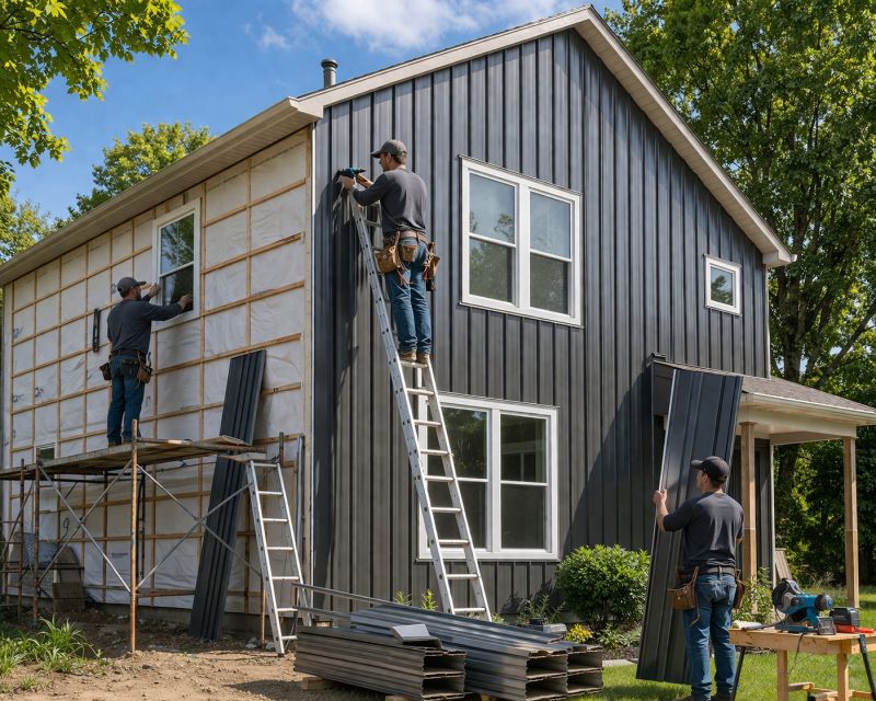 Metal Siding Replacement in Cherokee County, GA