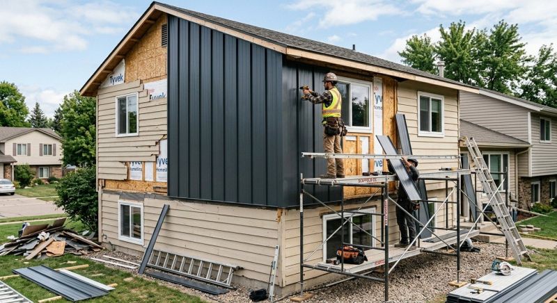 Metal Siding Replacement in Fairmount, GA