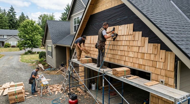 Shake Siding Installation in Ball Ground, GA