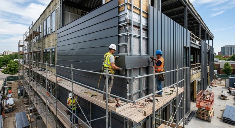 Steel Cladding Installation in Jasper, GA