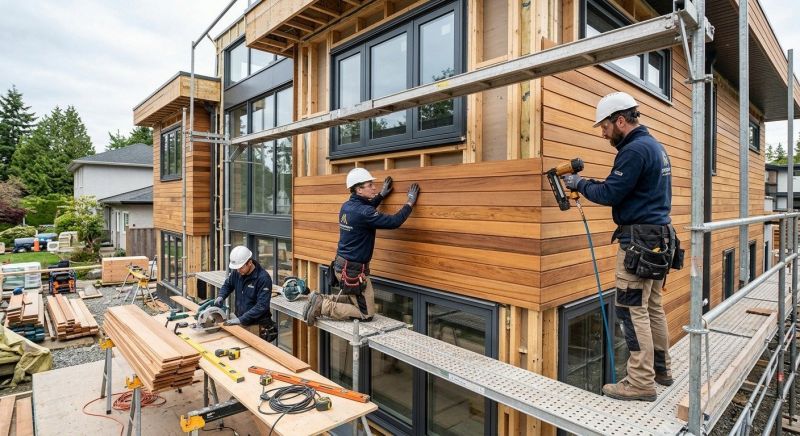 Wood Cladding Installation in Calhoun, GA