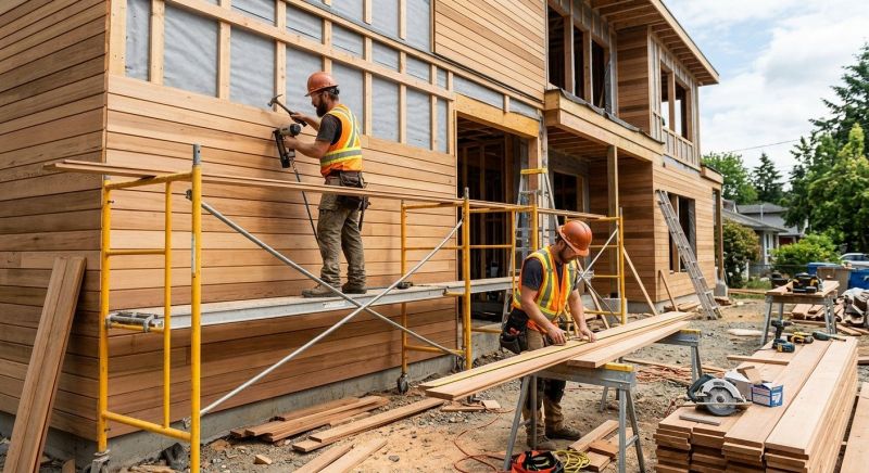 Wood Cladding Installation in East Ellijay, GA