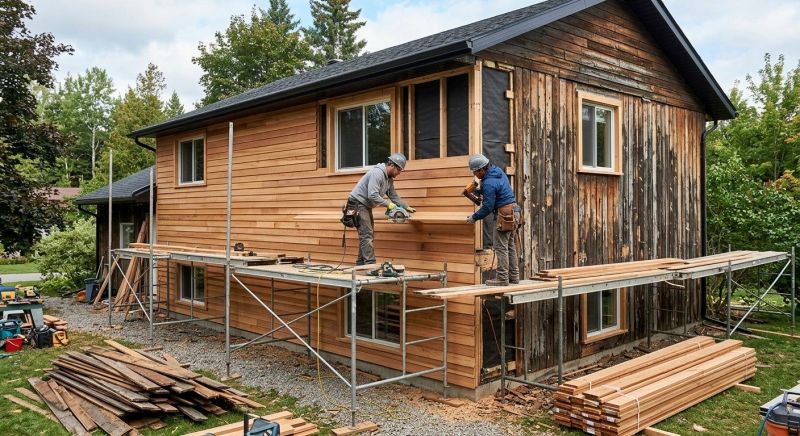 Wood Cladding Installation in Fairmount, GA
