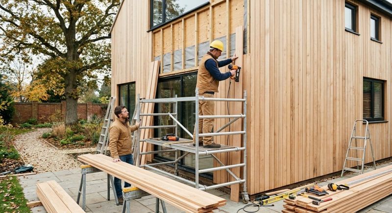 Wood Cladding Installation in Jasper, GA