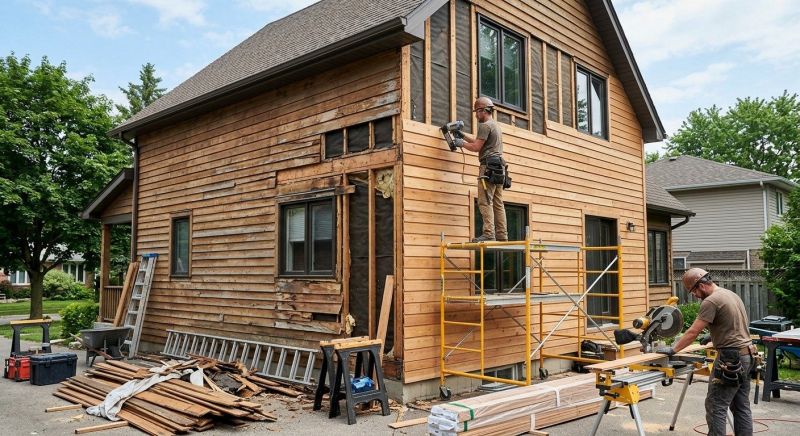 Wood Cladding Replacement in Jasper, GA
