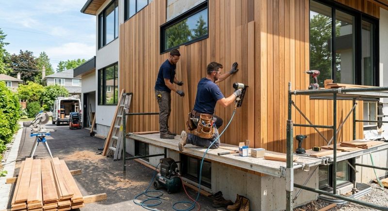Wood Plank Siding Installation in Jasper, GA