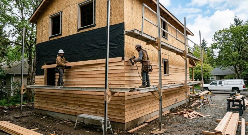 Wood Siding Installation in Pickens County, GA