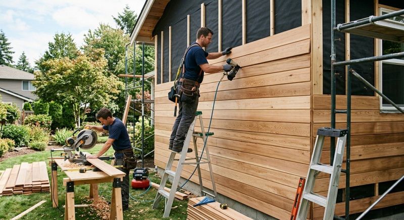 Wood Siding Service in Jasper, GA